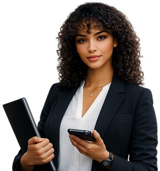 Jeune femme corporate