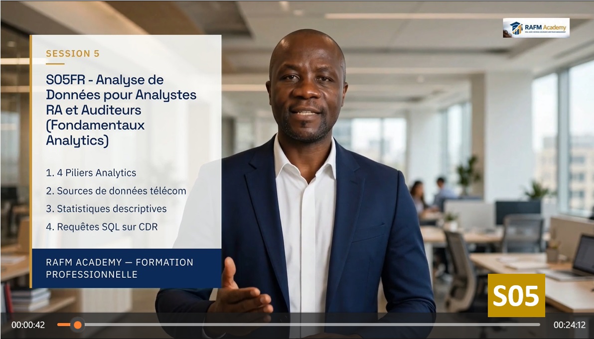 S05FR – Analyse de Données pour Analystes RA et Auditeurs (Fondamentaux Analytics) 📊